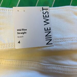 Nine West Classic White Pants